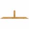 Ekena Millwork Portland Rough Sawn Timber Gable Bracket, Western Red Cedar, 96"W x 28"H x 2"D x 6"F, 7/12 Pitch GBW096X28X0206POR00RWR - alternate 1